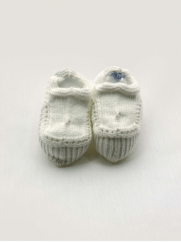 Knitted bootie