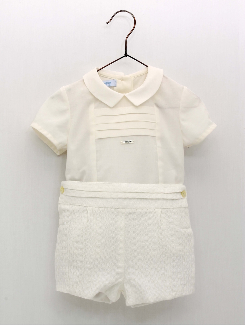 Table shirt and Christening Shorts