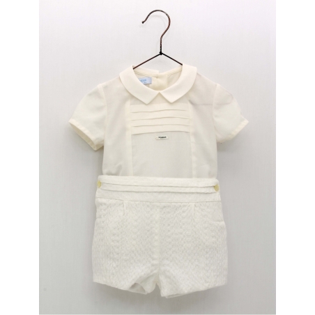 Table shirt and Christening Shorts