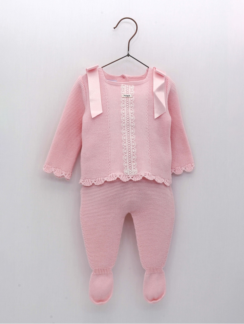 Doublet with satin ties and leggings