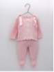 Doublet with satin ties and leggings