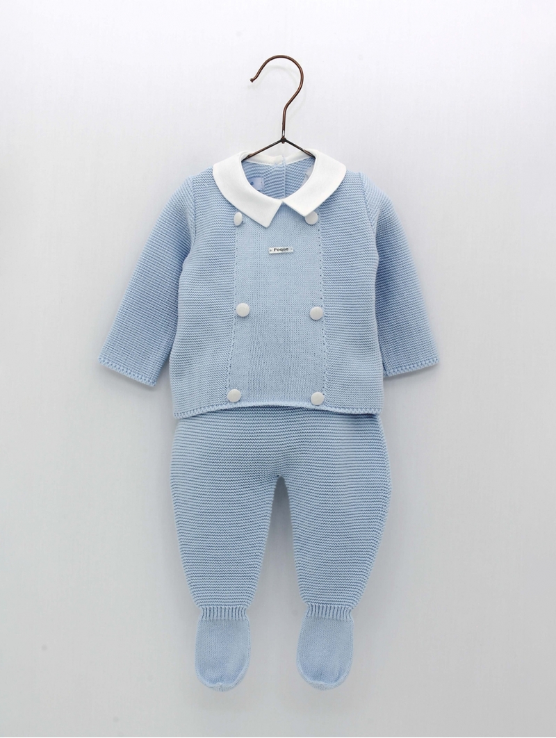 Conjunto primeira posta pescoço camisero
