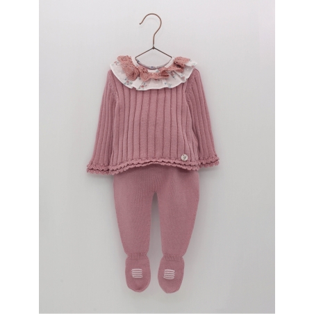 Malva ribbed doublet and plain leggings