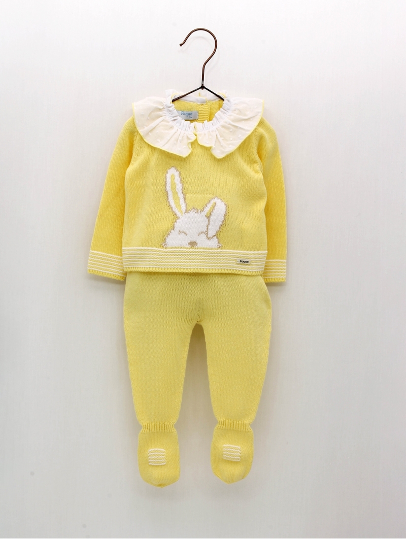 Conjunto niña primera puesta conejito