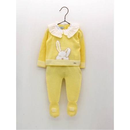 Conjunto niña primera puesta conejito