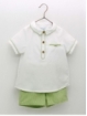 Conjunto camisa e quadro vichy