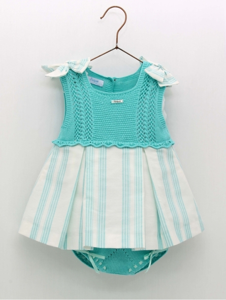 Conjunto Vestido e cuequinha esmeralda