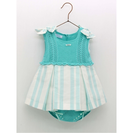 Conjunto Vestido e cuequinha esmeralda