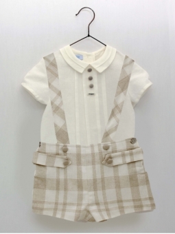 Conjunto niño de lino 