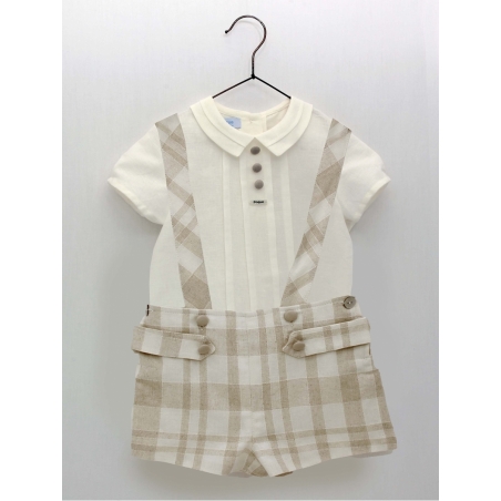 Conjunto niño de lino 