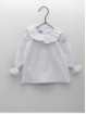 Blusa plumeti cuello volante