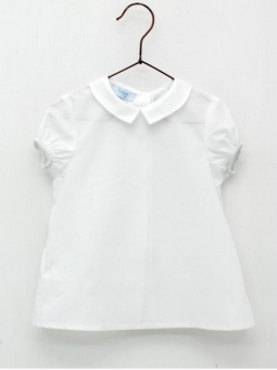 Camisa batista pescoço camisero