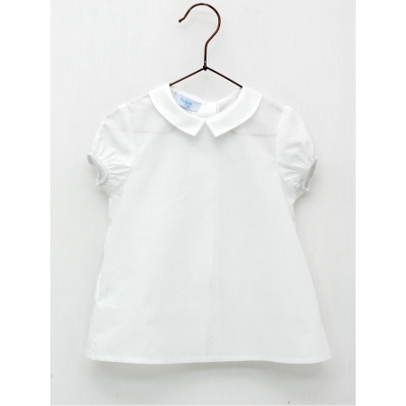 Camisa batista pescoço camisero
