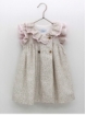Vestido liberty com volantes