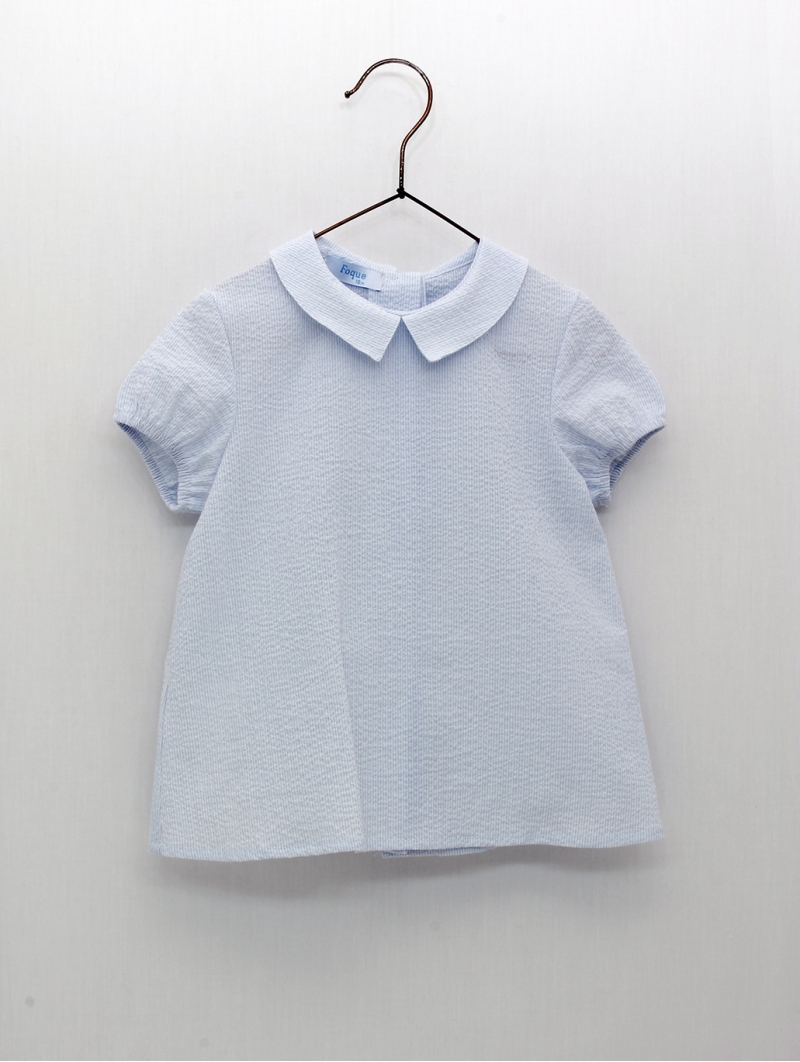 Light blue batiste shirt