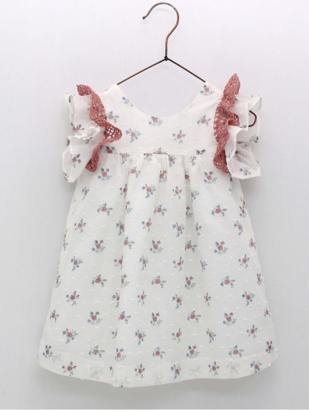 Vestido Plumeti Estampado Flores