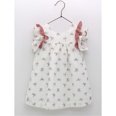 Vestido Plumeti Estampado Flores