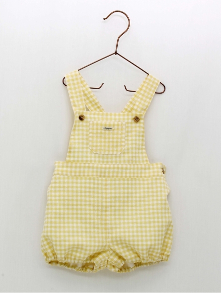Peto Quadro Vichy Amarelo