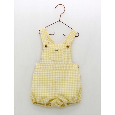 Peto Quadro Vichy Amarelo
