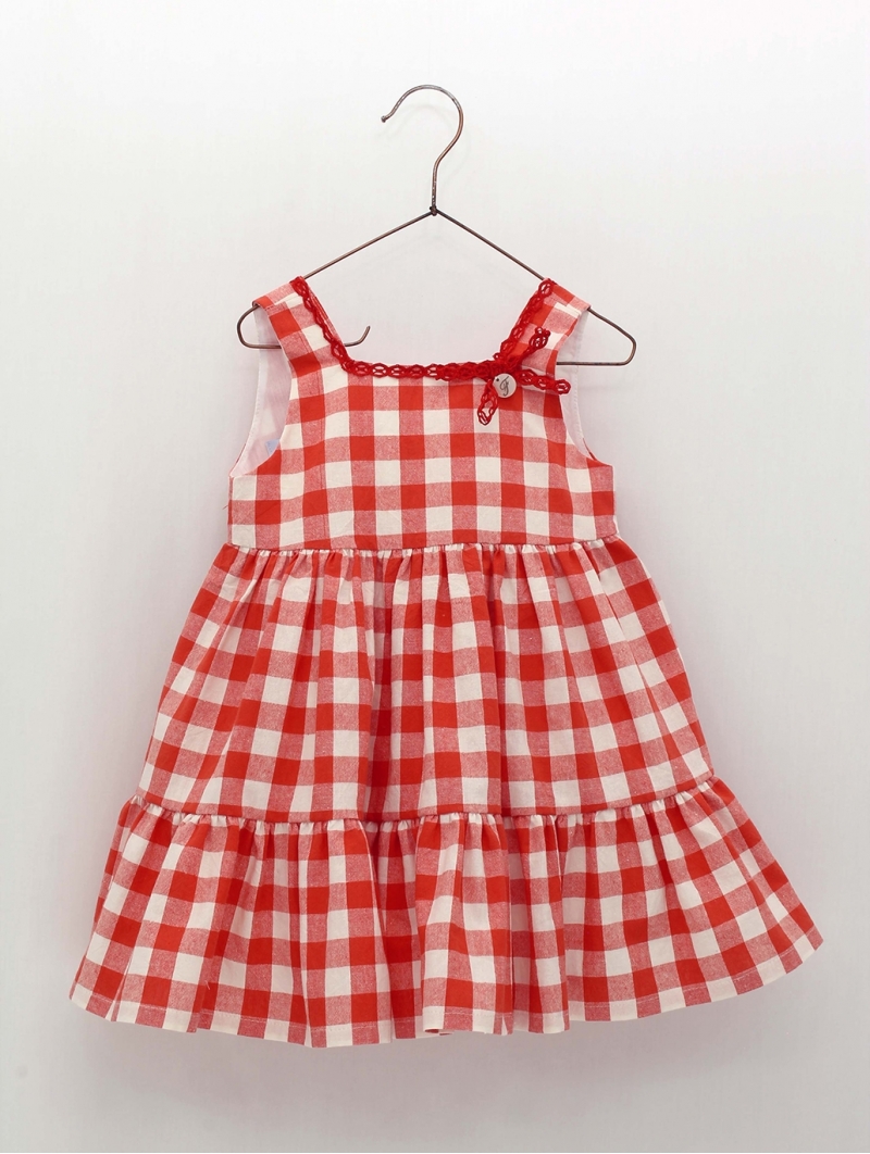 Red Checked Dress