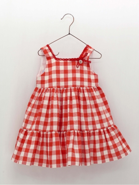Red Checked Dress