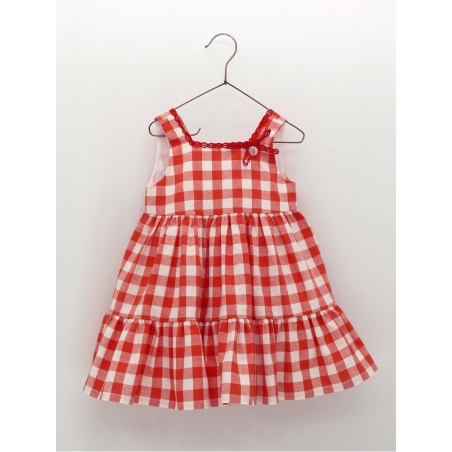 Red Checked Dress