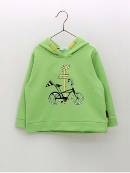 Sudadera desenho bicicleta