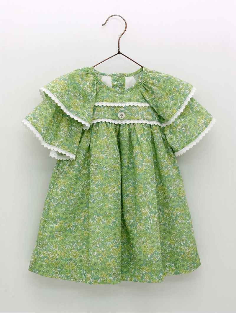 Vestido estampado flores 