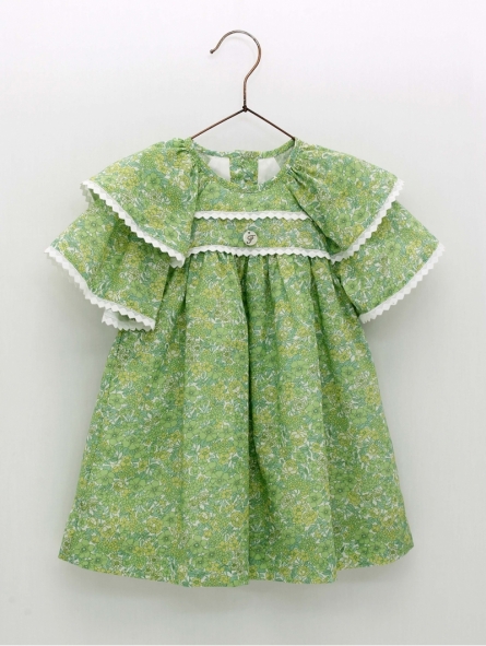 Vestido estampado flores 