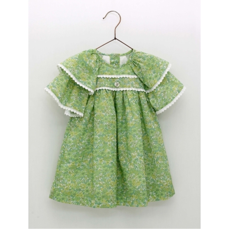 Vestido estampado flores 
