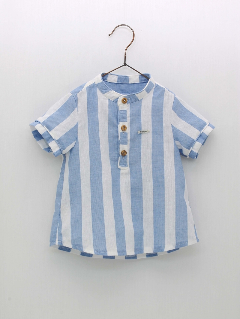 Camisa manga curta listras