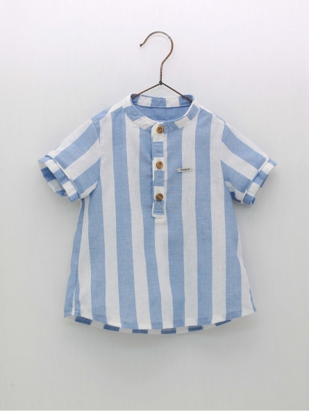 Camisa manga curta listras