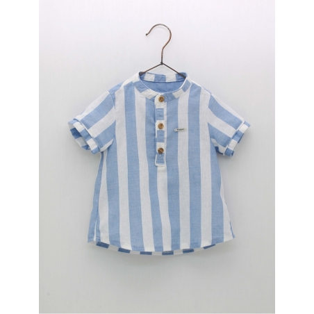 Camisa manga curta listras