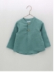 Camisa lino verde