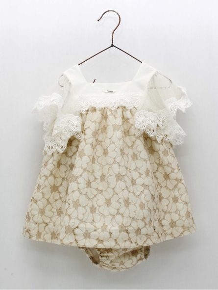 Baby Jesus Ceremony with lace