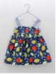 Fruit print strappy dress