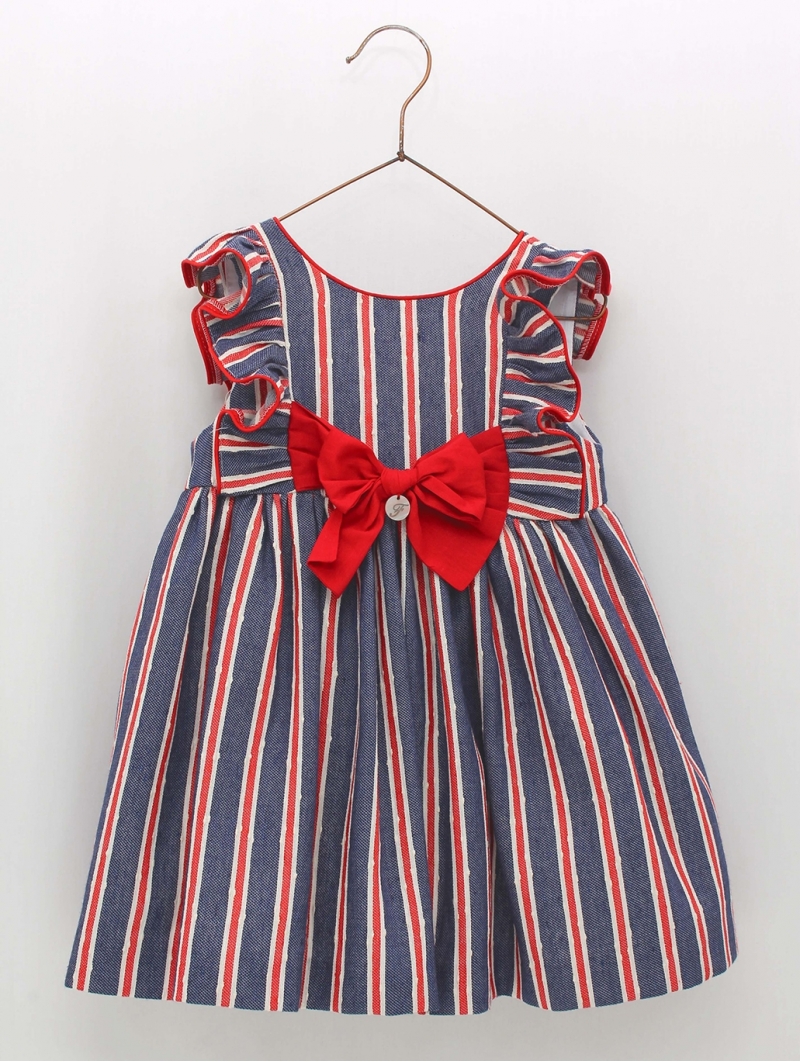 Sailor dress with bow