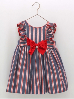 Vestido marinheiro com lazada 