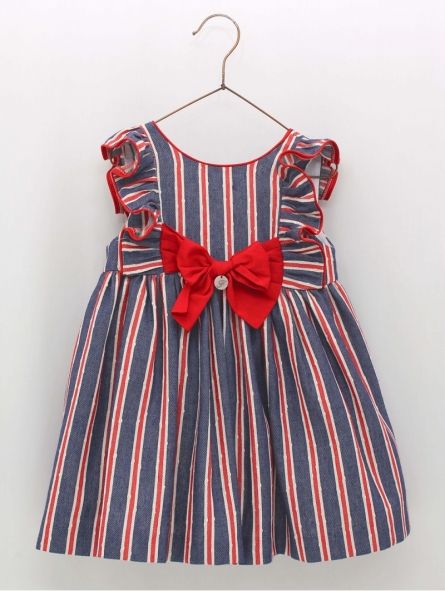 Sailor dress with bow