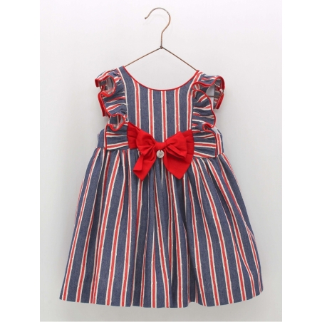 Sailor dress with bow