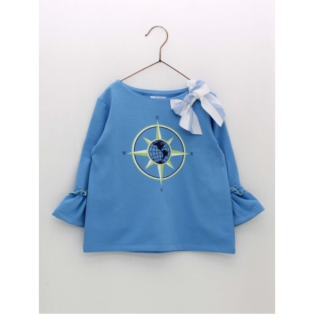 Sudadera rosa de los vientos