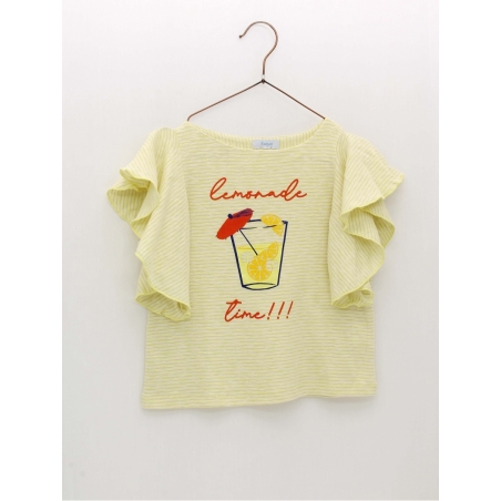 T-shirt manga volante