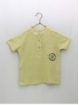 T-shirt listras pescoço mao