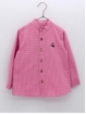 Camisa pescoço camisero fucsia