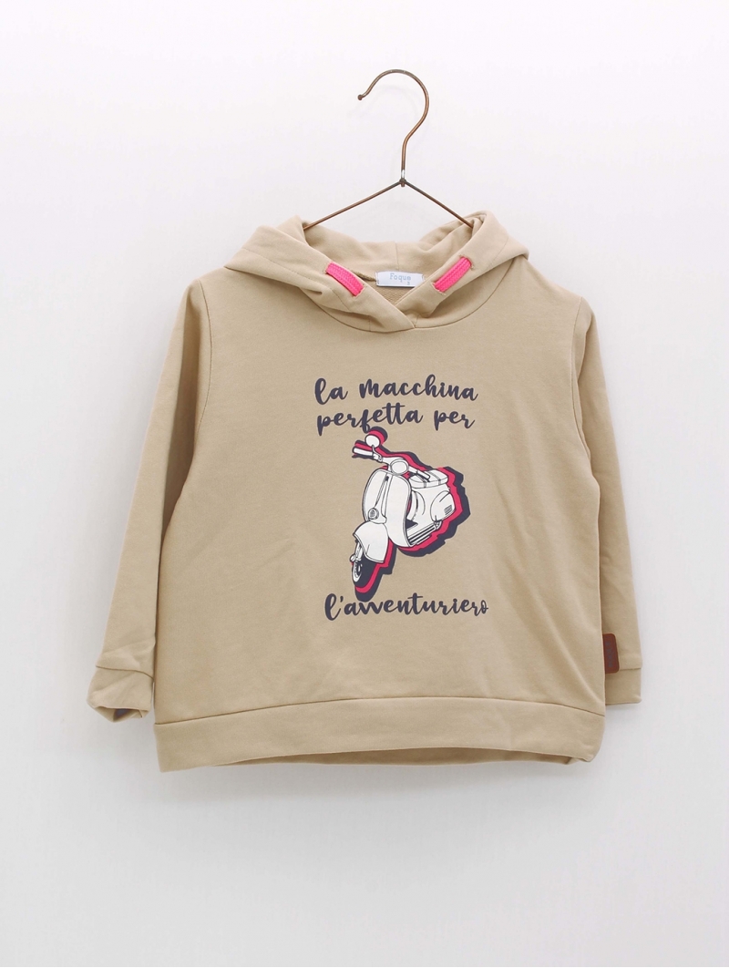 Sudadera desenho Vespa