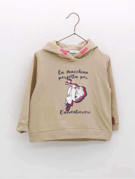 Sudadera desenho Vespa