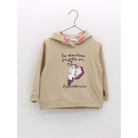 Sudadera desenho Vespa