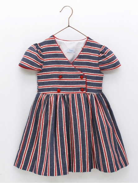 Vestido marinero escote pico