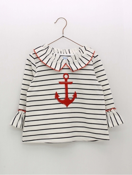 Sudadera criança marinera