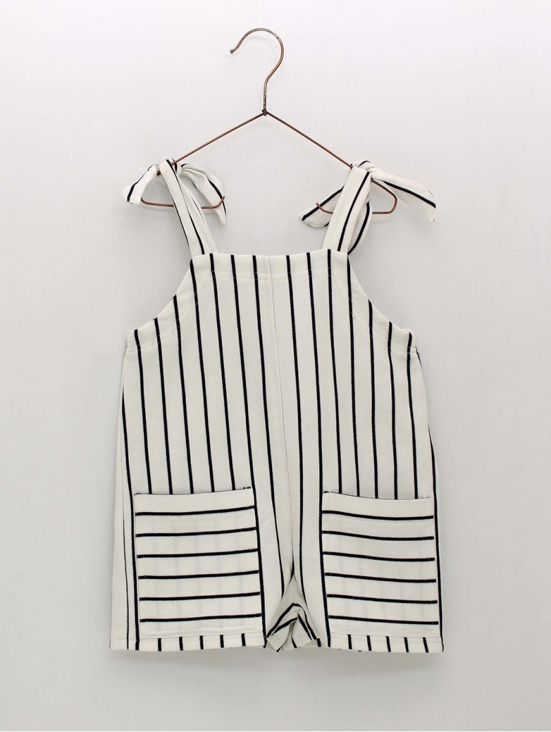 Sweatshirt knit dungarees
